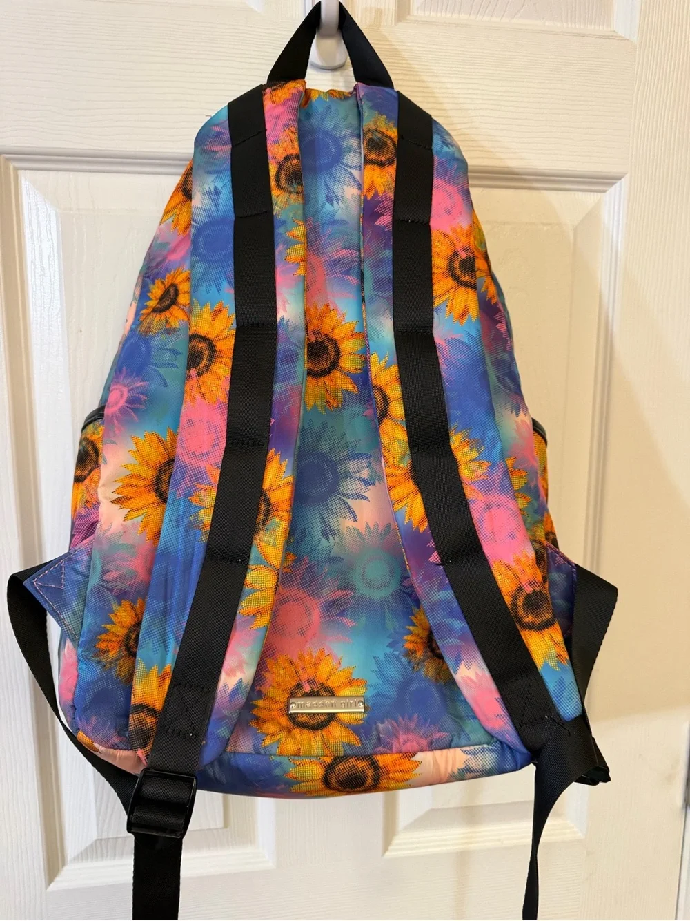 Madden Girl Sunflower Print Backpack - Multicolor